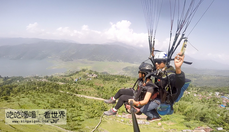 Pokhara滑翔傘